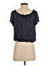 Veronica M. Blue Short Sleeve Top Size XS - photo 2