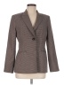 Jones Wear 100% Polyester Houndstooth Brown Blazer Size 8 - photo 1