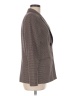 Jones Wear 100% Polyester Houndstooth Brown Blazer Size 8 - photo 4