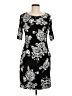Connected Apparel Black Cocktail Dress Size 6 (petite) - photo 1