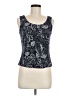 Xscape Blue Sleeveless Top Size M - photo 1