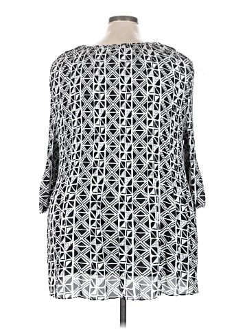 Catherines 3/4 Sleeve Blouse (view 2)