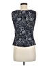 Xscape Blue Sleeveless Top Size M - photo 2