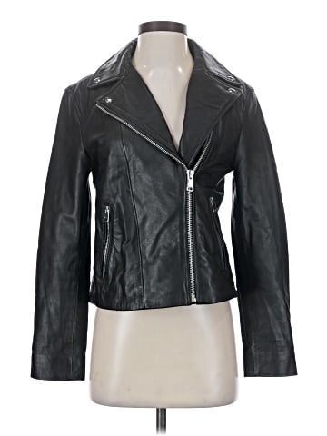 MNG Leather Jacket (view 1)