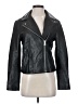 MNG 100% Leather Black Leather Jacket Size S - photo 1