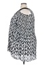 Catherines 100% Polyester Silver 3/4 Sleeve Blouse Size 4X - photo 5