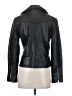 MNG 100% Leather Black Leather Jacket Size S - photo 2