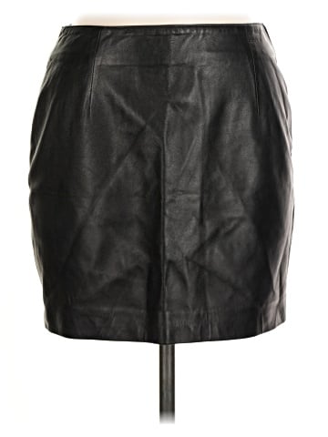 Carina Faux Leather Skirt (view 1)
