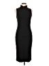 Nine West Solid Black Cocktail Dress Size L - photo 1