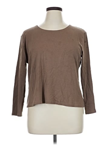 Karen Scott 3/4 Sleeve T-Shirt (view 1)