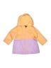 Carter's 100% Polyester Color Block Orange Raincoat 9-12 MO / 12 MO - photo 1