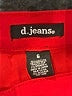 d.jeans Red Jeans Size 6 - photo 7