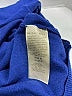Burberry 100% Merino Extra Fine Wool Blue pullover sweater Size M - photo 11