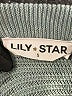 Lily Star Teal Pullover Sweater Size S - photo 7