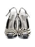 Steve Madden Stripes Black Heels Size 8 1/2 - photo 2