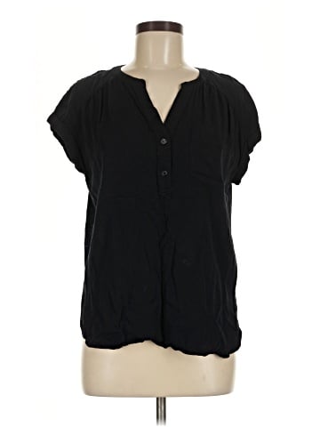 Rose + Olive Short Sleeve Blouse (view 1)