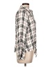 Sanctuary 100% Rayon Plaid Ivory Long Sleeve Blouse Size L - photo 4