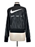 Nike 100% Polyester Black Track Jacket Size M - photo 2