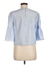 Do & Be Blue 3/4 Sleeve Blouse Size M - photo 2