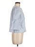 Do & Be Blue 3/4 Sleeve Blouse Size M - photo 4