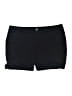 Lane Bryant Solid Black Shorts Size 16 - photo 1