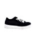 Journee Collection Black Sneakers Size 8 1/2 - photo 1