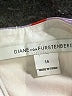 Diane von Furstenberg Print Ivory Cocktail Dress Size 14 - photo 7