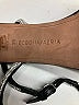 BCBGMAXAZRIA 100% Leather Black Sandals Size 9 1/2 - photo 3