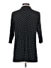 J.Jill Polka Dots Black 3/4 Sleeve Button-Down Shirt Size S - photo 2