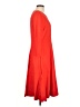 Lands' End Solid Red Casual Dress Size L - photo 4