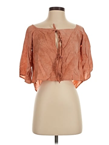 Blue Life 3/4 Sleeve Blouse (view 1)
