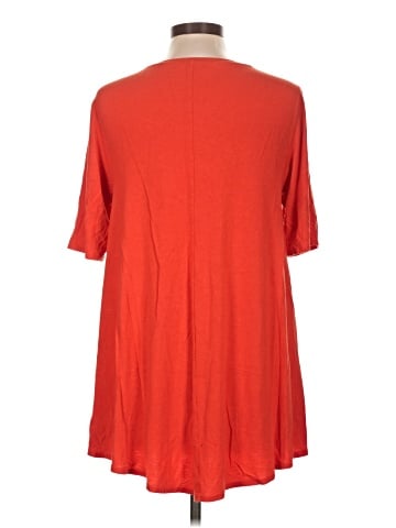 Joan Vass Short Sleeve Top (view 2)