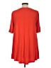 Joan Vass Orange Short Sleeve Top Size L - photo 2