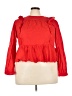 Old Navy 100% Cotton Red 3/4 Sleeve Blouse Size XXL - photo 1