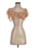 Blue Life 100% Rayon Tan Sleeveless Blouse Size S - photo 1