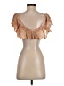 Blue Life 100% Rayon Tan Sleeveless Blouse Size S - photo 2