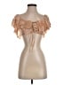 Blue Life 100% Rayon Tan Sleeveless Blouse Size S - photo 1