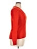 Tory Burch 100% Cashmere Orange Cashmere Pullover Sweater Size L - photo 4