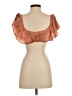 Blue Life 100% Rayon Orange Sleeveless Blouse Size S - photo 2
