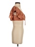 Blue Life 100% Rayon Orange Sleeveless Blouse Size S - photo 4