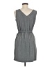 Calvin Klein Solid Gray Casual Dress Size 6 - photo 2