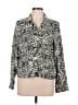 Tahari Silver Jacket Size L - photo 1