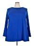 Avenue Studio Blue 3/4 Sleeve Top Size 22 - photo 1