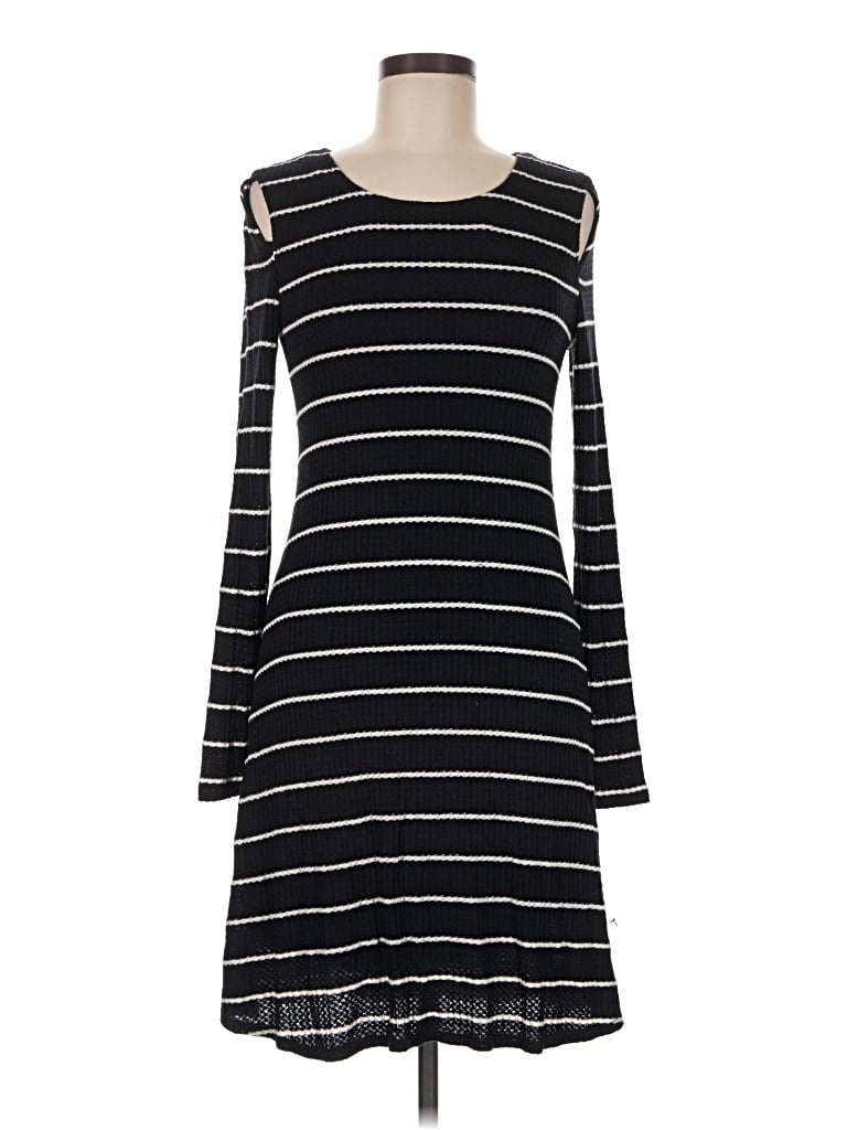 Pre-owned Agb Casual Dress In Black