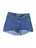 H&M Blue Denim Shorts Size 12 - photo 1