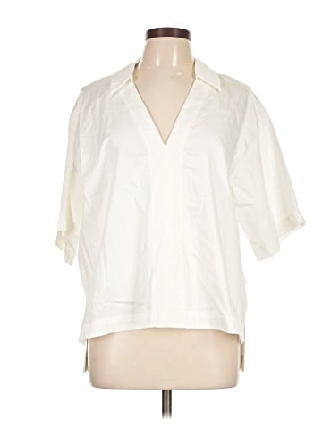 Worthington Short Sleeve Blouse (view 1)