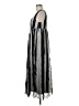 Marc Jacobs 100% Cupro Stripes Black Casual Dress Size 6 - photo 5