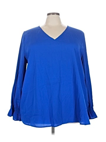 Jessica London Long Sleeve Blouse (view 1)