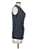 Worthington Blue Sleeveless Blouse Size S - photo 4