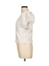 FRAME 100% Cotton White Short Sleeve Blouse Size M - photo 5